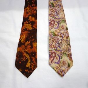 2 Vintage Men's Ties